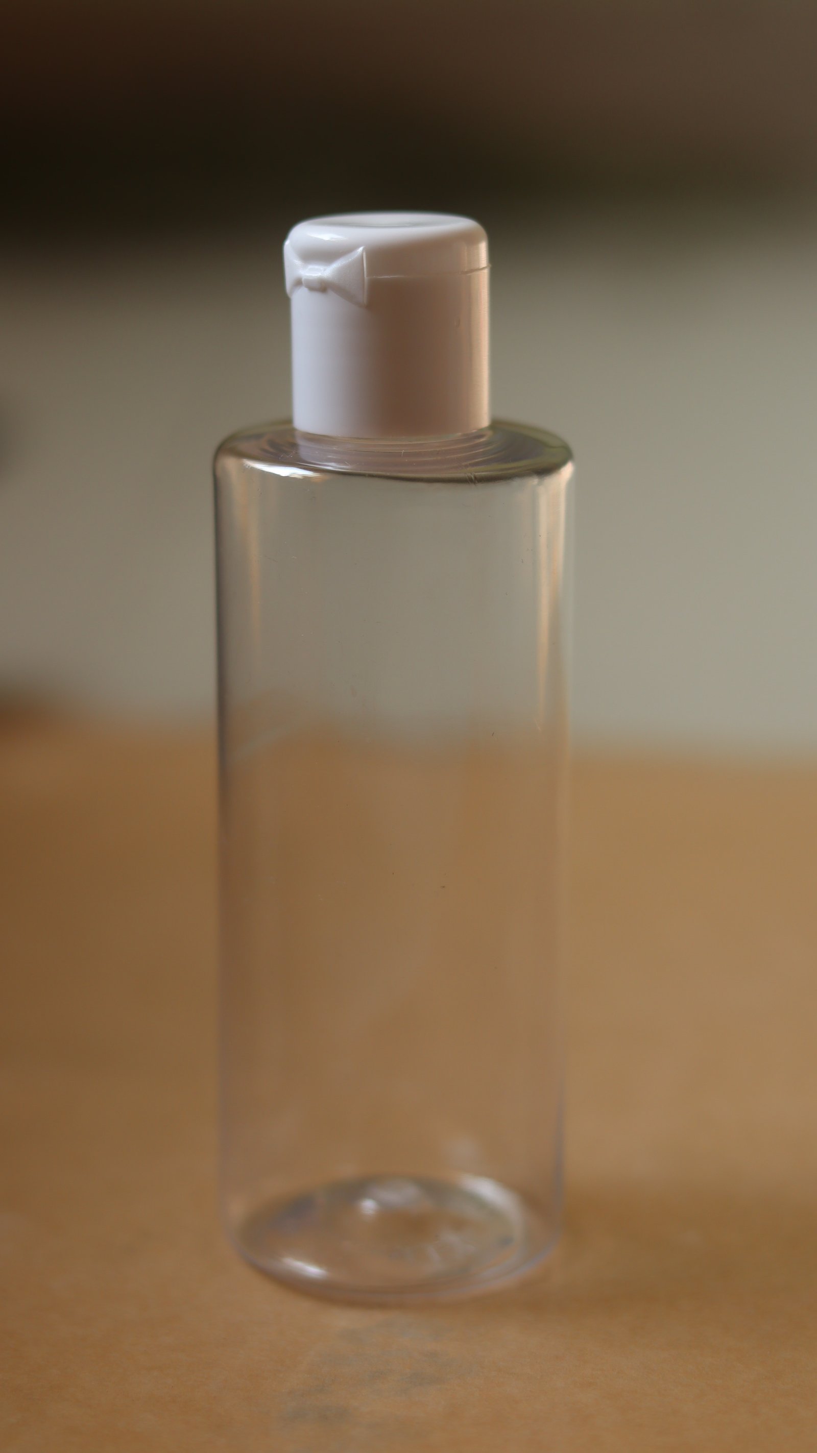 100ml Empty PET Bottle — Round Transparent Travel Bottle (Flip-Top Cap) - View 8