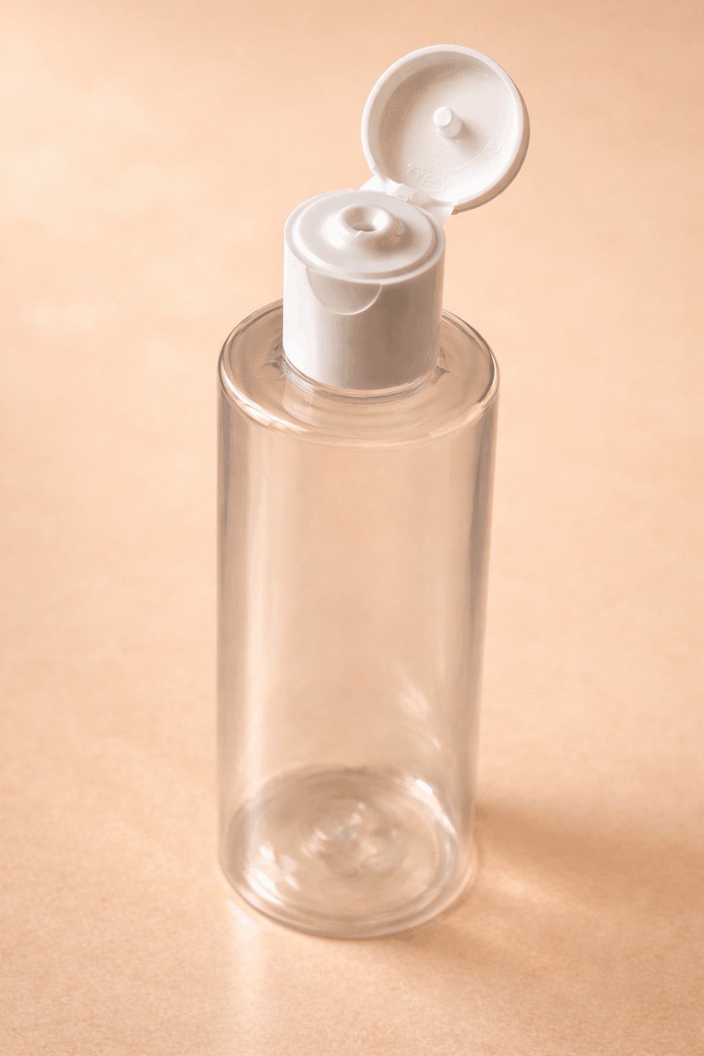 100ml Empty PET Bottle — Round Transparent Travel Bottle (Flip-Top Cap) - View 6