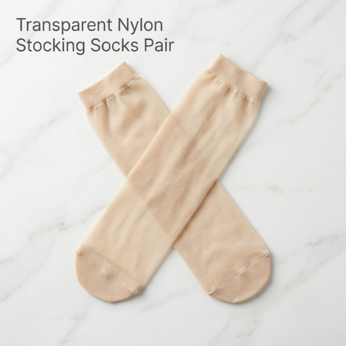 Nylon Socks for 5-Filter Henna Powder & Paste Straining (Pair) - View 5