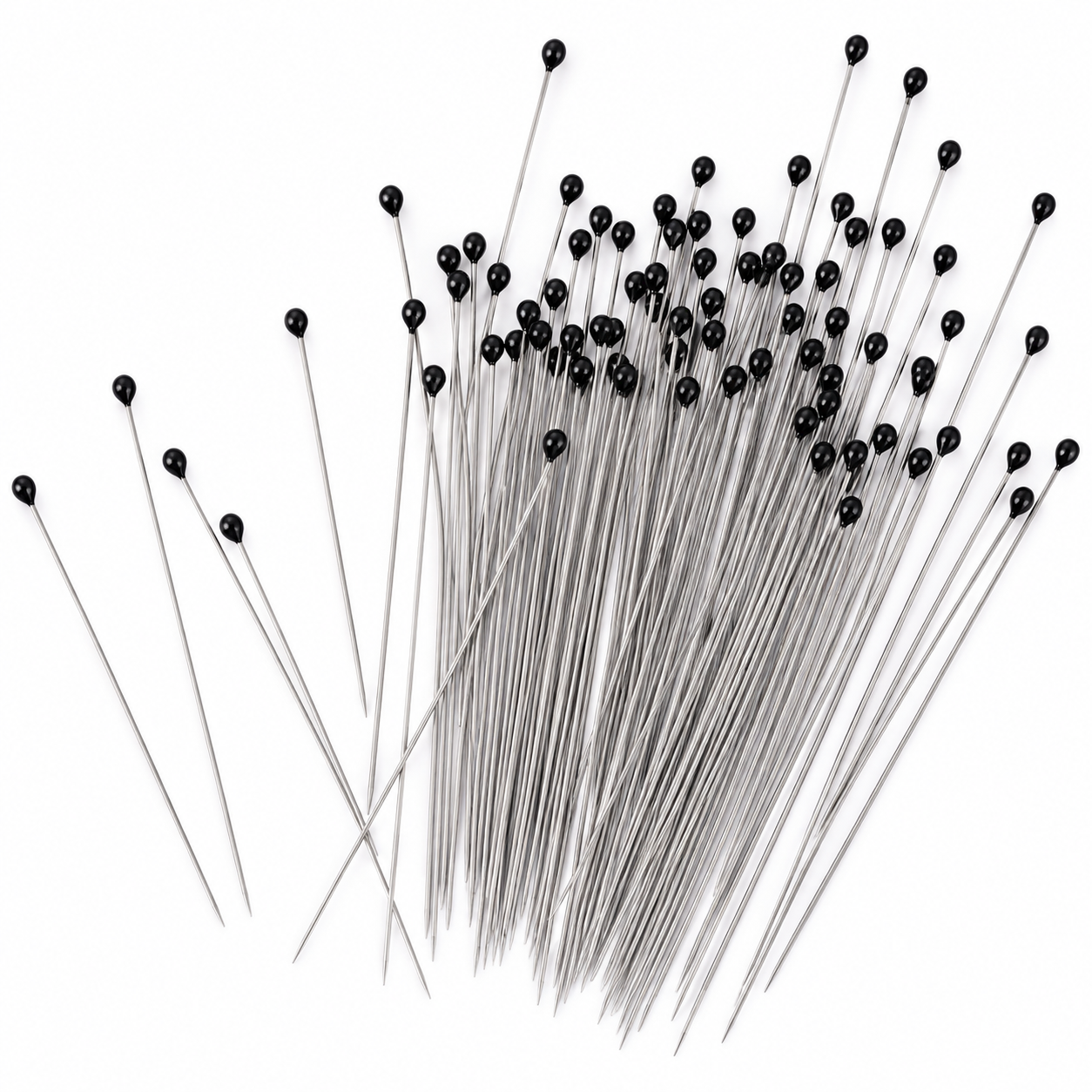 0.32mm SS304 Stainless Steel Pins for Mehendi Cone Tips — Ultra-Fine Hairline Flow (100 Pcs)