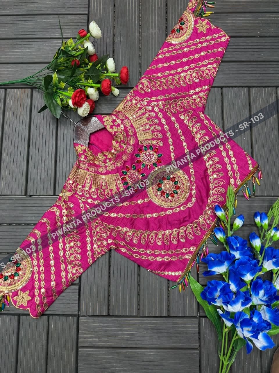 pink ready to wear saree for wedding